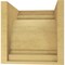 Ekena Millwork 10"W x 10"D x 10"H Wide Hughes Rough Cedar Woodgrain TimberThane Corbel, Primed Tan CORUR10X10X10HUGRCPR - alternate 5
